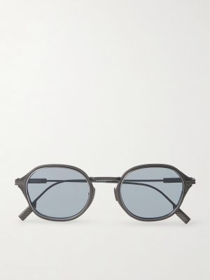 Round-Frame Titanium Sunglasses Round-Frame Titanium Sunglasses