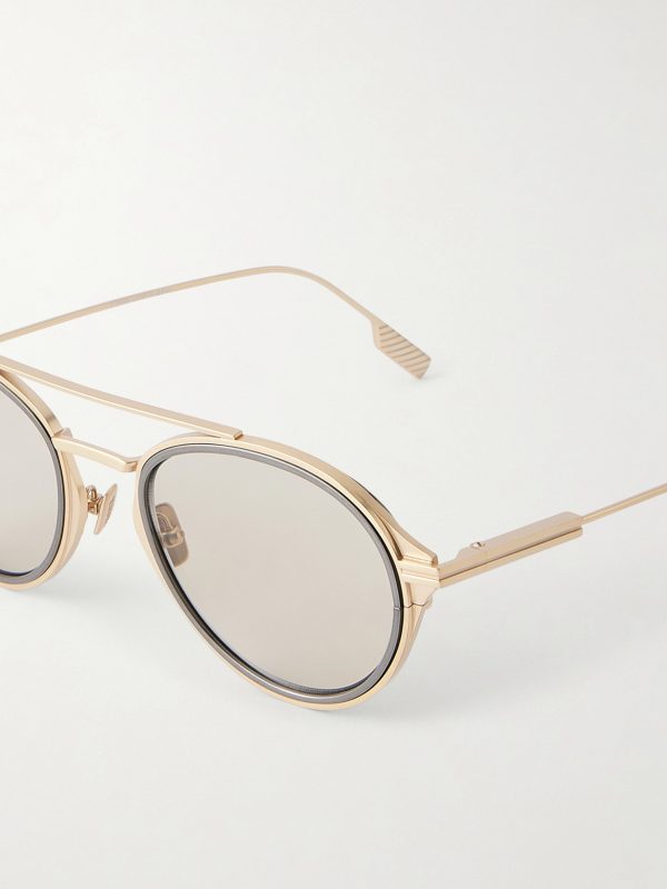 Aviator-Frame Titanium Sunglasses - CU