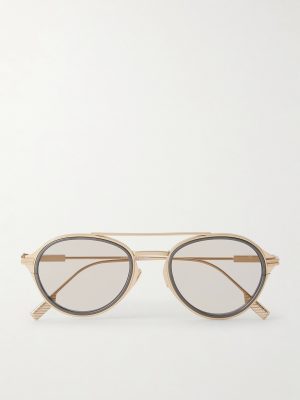 Aviator-Frame Titanium Sunglasses Aviator-Frame Titanium Sunglasses