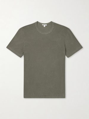 Combed Cotton-Jersey T-Shirt