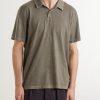 Supima Cotton-Jersey Polo Shirt - FR Supima Cotton-Jersey Polo Shirt - FR