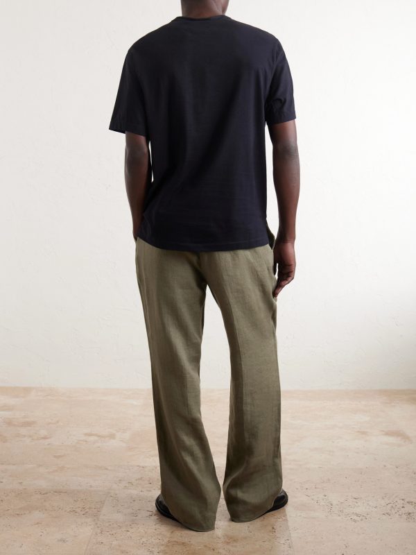 Luxe Cotton Jersey T-Shirt - BK Luxe Cotton Jersey T-Shirt - BK