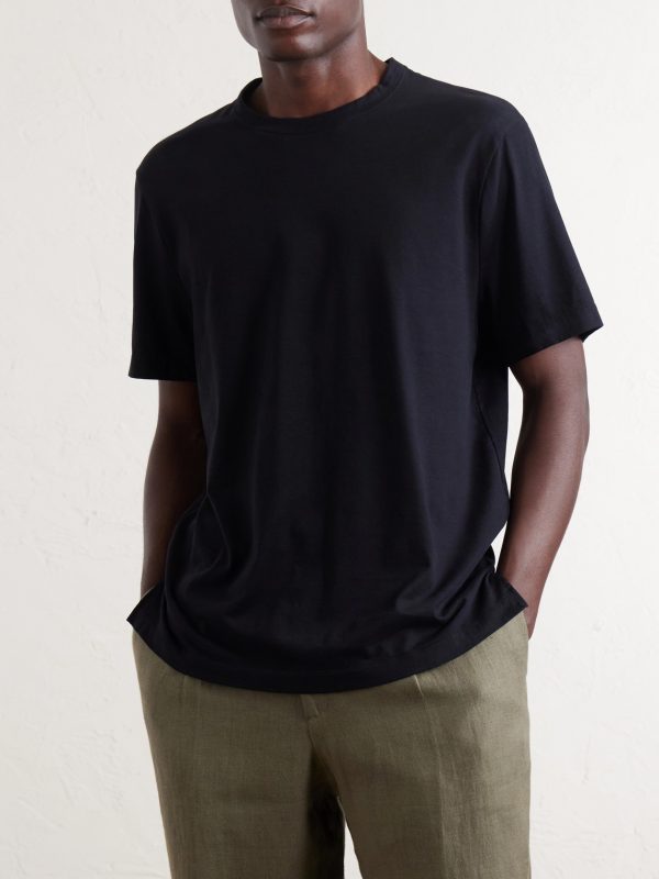 Luxe Cotton Jersey T-Shirt - FR Luxe Cotton Jersey T-Shirt - FR