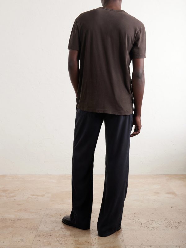 Combed Cotton-Jersey T-Shirt - BK