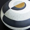 Large Cubisme Colour-Block Earthenware Box - CU