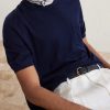 Textured Silk-Blend T-Shirt - CU Textured Silk-Blend T-Shirt - CU