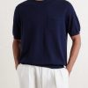 Textured Silk-Blend T-Shirt - FR Textured Silk-Blend T-Shirt - FR