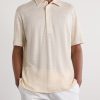 Logo-Embroidered Linen-Jersey Polo Shirt - FR Logo-Embroidered Linen-Jersey Polo Shirt - FR