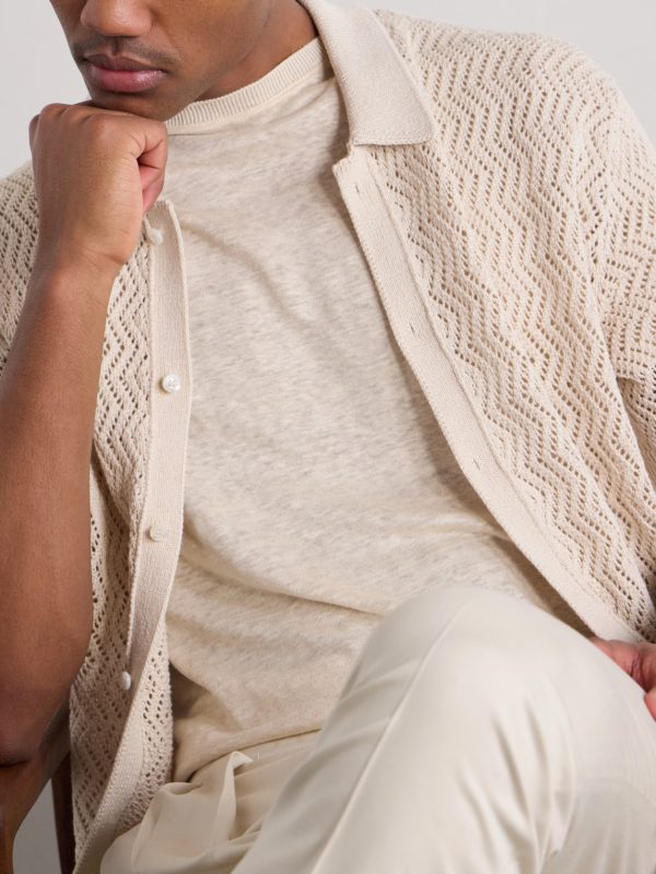 Knitted Cotton Shirt - CU Knitted Cotton Shirt - CU