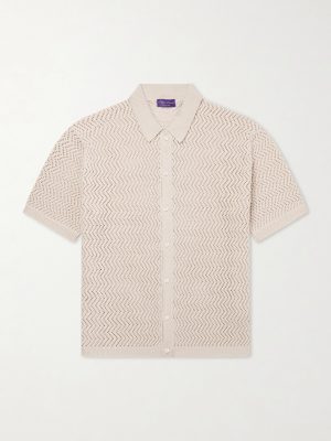 Knitted Cotton Shirt Knitted Cotton Shirt