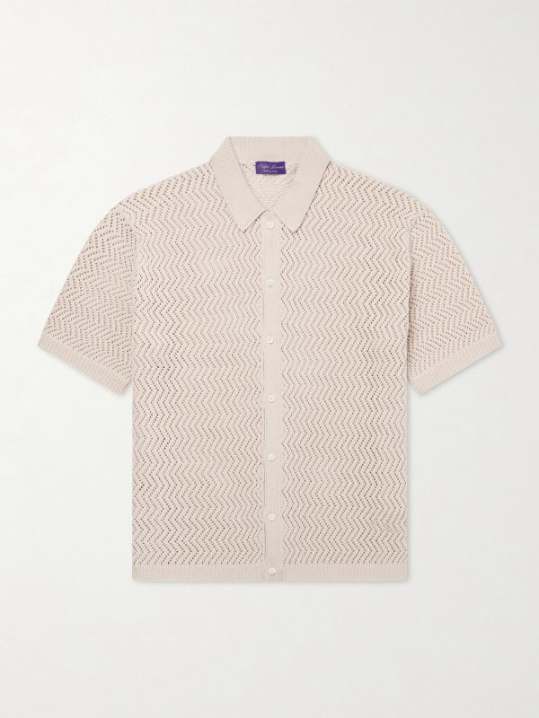 Knitted Cotton Shirt Knitted Cotton Shirt