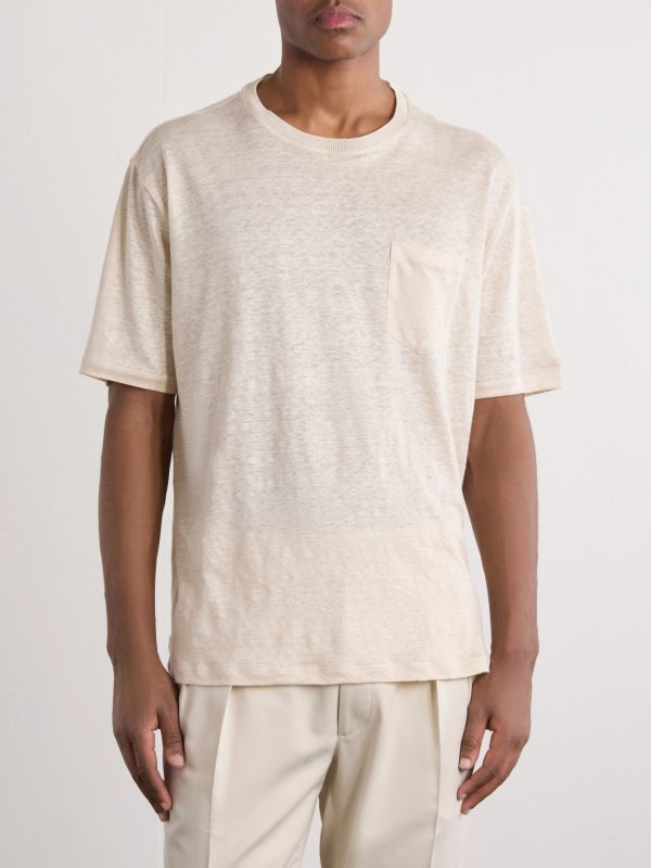 Linen-Jersey T-Shirt - FR Linen-Jersey T-Shirt - FR