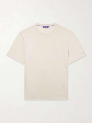 Linen-Jersey T-Shirt