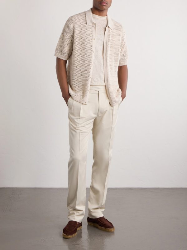 Linen-Jersey T-Shirt - OU Linen-Jersey T-Shirt - OU