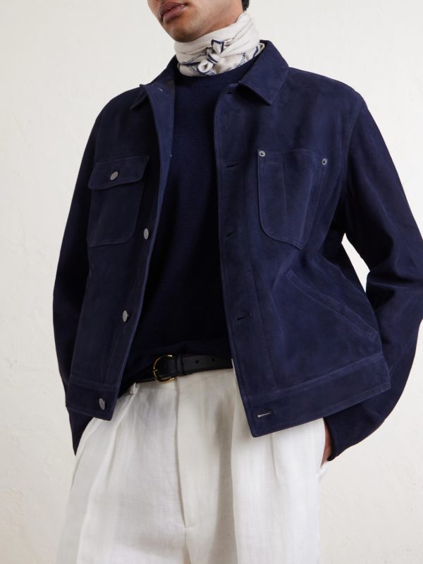 Suede Field Jacket - CU Suede Field Jacket - CU