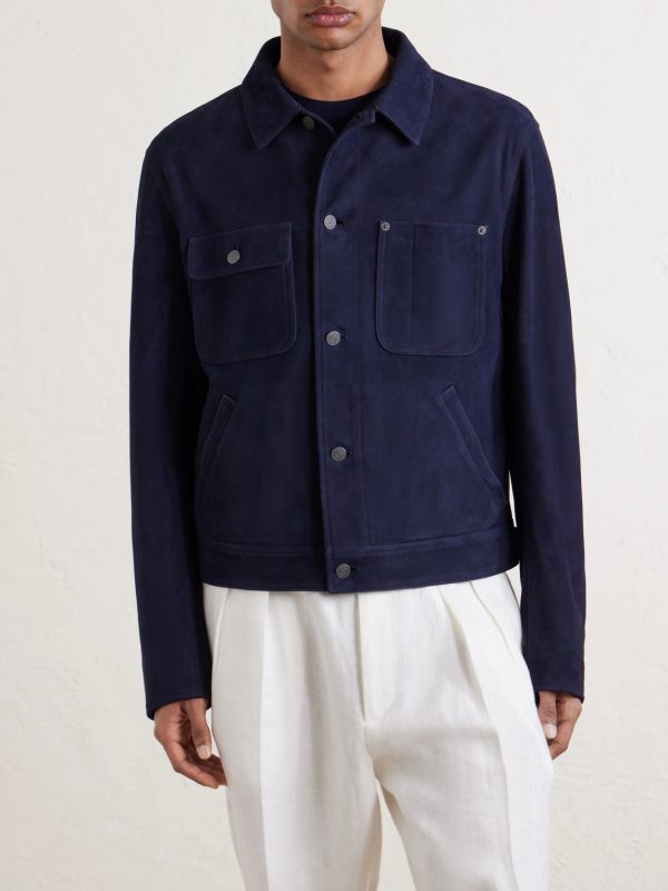 Suede Field Jacket - FR Suede Field Jacket - FR
