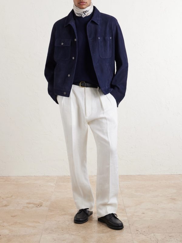 Suede Field Jacket - OU Suede Field Jacket - OU
