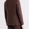 Silk and Linen-Blend Suit Jacket - BK Silk and Linen-Blend Suit Jacket - BK