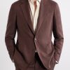 Silk and Linen-Blend Suit Jacket - FR Silk and Linen-Blend Suit Jacket - FR