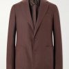 Silk and Linen-Blend Suit Jacket Silk and Linen-Blend Suit Jacket