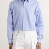 Striped Cotton-Poplin Shirt - FR Striped Cotton-Poplin Shirt - FR