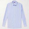 Striped Cotton-Poplin Shirt Striped Cotton-Poplin Shirt