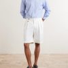 Striped Cotton-Poplin Shirt - OU Striped Cotton-Poplin Shirt - OU