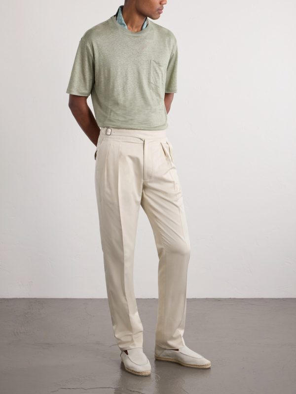 Linen-Jersey T-Shirt - OU Linen-Jersey T-Shirt - OU
