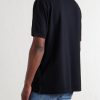 Cotton and Cashmere-Blend Piqué Polo Shirt - BK Cotton and Cashmere-Blend Piqué Polo Shirt - BK