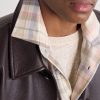 Checked Hemp and Cotton-Blend Twill Shirt - CU Checked Hemp and Cotton-Blend Twill Shirt - CU