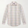 Checked Hemp and Cotton-Blend Twill Shirt Checked Hemp and Cotton-Blend Twill Shirt