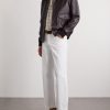 Checked Hemp and Cotton-Blend Twill Shirt - OU Checked Hemp and Cotton-Blend Twill Shirt - OU