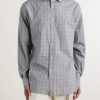 Checked Cotton-Poplin Shirt - CU Checked Cotton-Poplin Shirt - CU