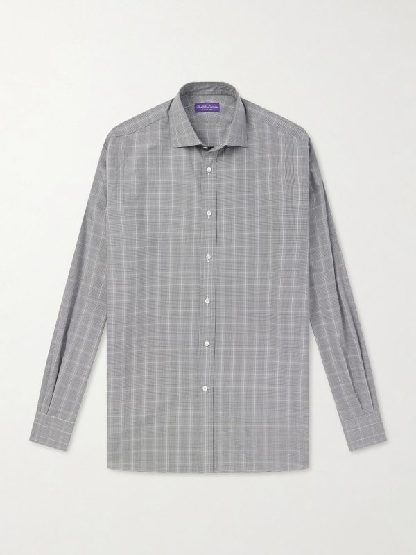 Checked Cotton-Poplin Shirt Checked Cotton-Poplin Shirt