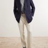 Checked Cotton-Poplin Shirt - OU Checked Cotton-Poplin Shirt - OU