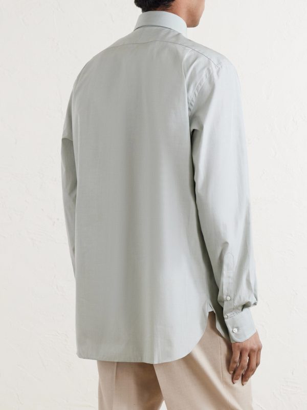 Cotton-Poplin Shirt - BK