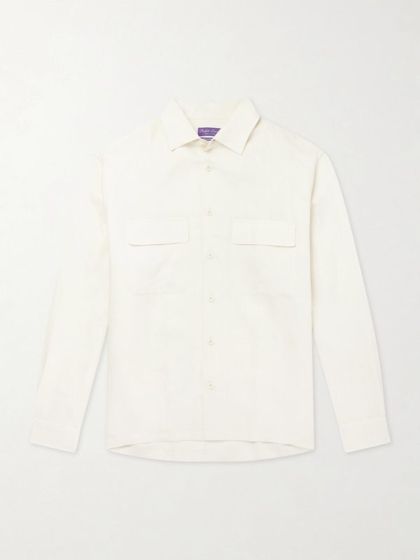 Checked Linen Shirt Checked Linen Shirt