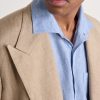 Camp-Collar Linen-Chambray Shirt - CU Camp-Collar Linen-Chambray Shirt - CU