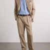 Camp-Collar Linen-Chambray Shirt - OU Camp-Collar Linen-Chambray Shirt - OU