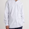 Cutaway-Collar Checked Cotton-Poplin Shirt - CU