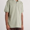 Logo-Embroidered Cotton-Piqué Polo Shirt - FR Logo-Embroidered Cotton-Piqué Polo Shirt - FR
