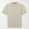 Logo-Embroidered Cotton-Piqué Polo Shirt Logo-Embroidered Cotton-Piqué Polo Shirt