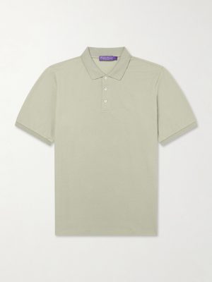 Logo-Embroidered Cotton-Piqué Polo Shirt