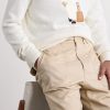 Straight-Leg Silk-Twill Shorts - CU