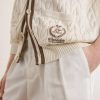 + Wimbledon Capsule Cotton and Silk Cardigan - CU + Wimbledon Capsule Cotton and Silk Cardigan - CU