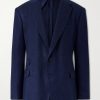 Herringbone Cotton, Silk and Linen-Blend Blazer Herringbone Cotton, Silk and Linen-Blend Blazer