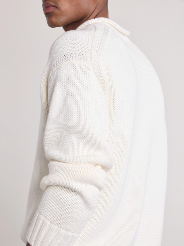 Knitted Cotton Sweater - CU