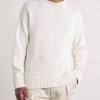 Knitted Cotton Sweater - FR