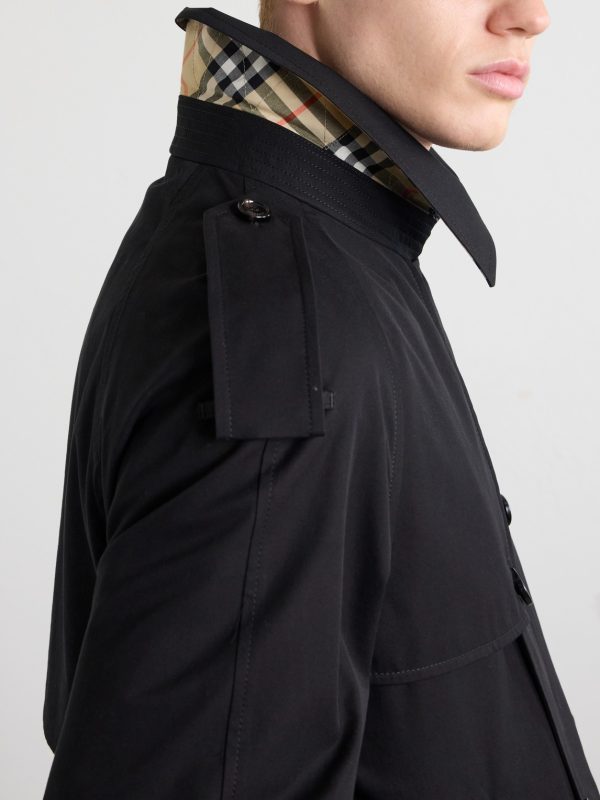 Cropped Cotton-Gabardine Trench Coat - CU Cropped Cotton-Gabardine Trench Coat - CU