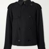 Cropped Cotton-Gabardine Trench Coat Cropped Cotton-Gabardine Trench Coat